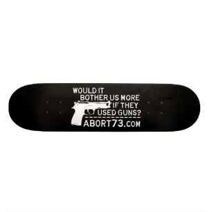 Würde es uns mehr stören, wenn sie Gewehre Skateboard