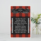 Würde Mama eher kleine Lumberjack Babydusche (Stehend Vorderseite)