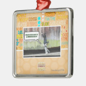 Würde nicht es einfacher sein silbernes ornament (Links)