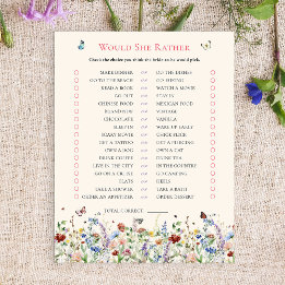 Würde sie eher | Boho Wildblumen Brautparty