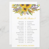 Würde sie eher Brautparty Game DRUCKEN (Vorne/Hinten)