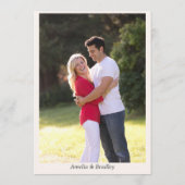 Würde sie eher? Brautparty-Spiel mit Foto Hinweiskarte (Rückseite)