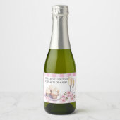 Würde sie eher Cupcake oder Cava Champagner Schaumweinetikett (Vorderseite)