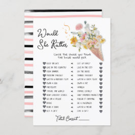 Würde sie eher das Brautparty aufgerissen Einladung