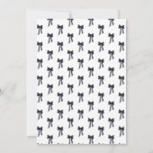 Würde sie eher eine Brautparty-Spielkarte Einladung (Rückseite)