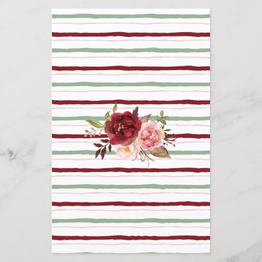 Würde sie eher Marsala Brautparty Game (Rückseite)