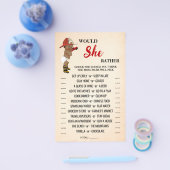 Würde sie eher OM Fireman Baby Duschkarte Flyer (Einzeln)