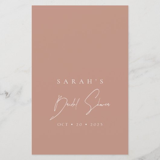 Würde sie eher rosa Brautparty spielen (Rückseite)