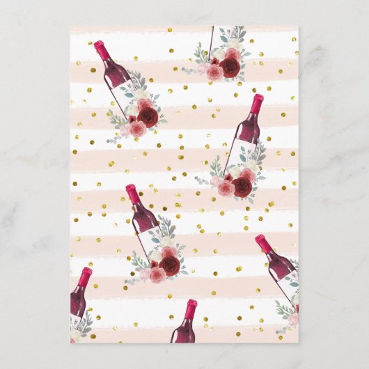 Würde sie eher Roter Wein Party Spiel Begleitkarte (Rückseite)