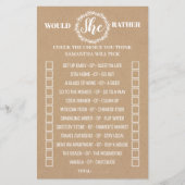 Würde sie eher rustikal duschen zweisprachiges Spi (Vorderseite)