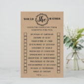 Würde sie eher rustikal duschen zweisprachiges Spi (Stehend Vorderseite)