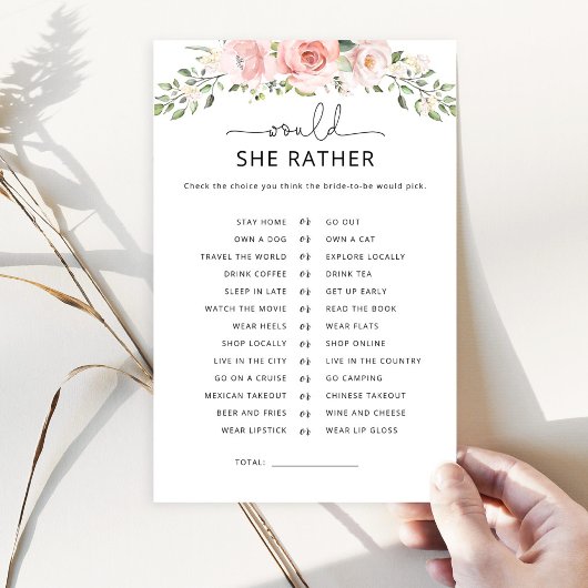 Würde sie lieber Brautparty spielen?