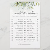 Würde sie lieber Brautparty spielen? (Vorderseite)