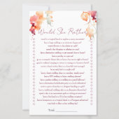 Würde sie lieber Brautparty Wein machen? (Vorderseite)