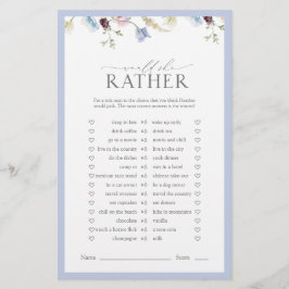 Würde sie lieber duftendes blaues Wildblume Duschs