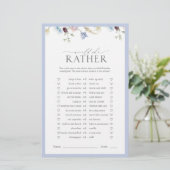 Würde sie lieber duftendes blaues Wildblume Duschs (Stehend Vorderseite)