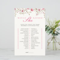 Würde sie lieber Schmetterlinge florales Brautpart