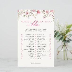 Würde sie lieber Schmetterlinge florales Brautpart