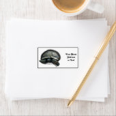 WÜRDE TORTOISE KOMMT HERAUS! ADRESSAUFKLEBER (Insitu)