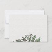 Würde - Trauerfall danken Ihnen Notecard Dankeskarte (Rückseite)