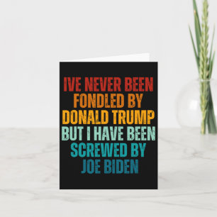 wurde von Donald Trump von Joe B abgeschirmt Karte