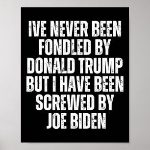 wurde von Donald Trump von Joe B abgeschirmt Poster