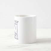"Wurde zu albern" Ente im Käfig Becher Kaffeetasse (Mittel)