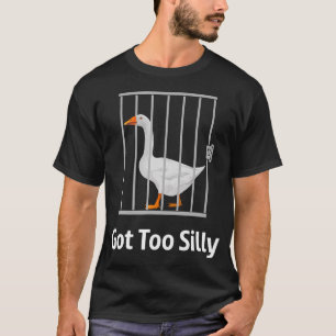 Wurde zu albernem lustigen Gans-Wortwitz-Humor für T-Shirt