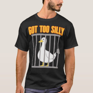 Wurde zu albernen lustigen Gänsen Wortwitz Humor A T-Shirt