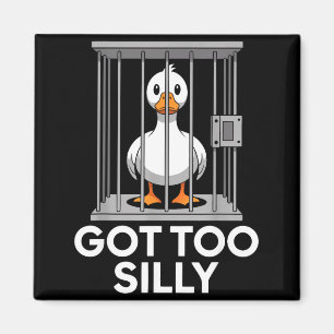 Wurde zu lustig Lustige Gans Im Gefängnis Meme Hum Magnet