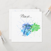 Würden Sie bitte meine Eltern sein? Vorschlag Card Karte (Vorderseite/Rückseite Beispiel)