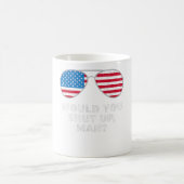 Würden Sie die menschliche Stimme Biden gegen Trum Kaffeetasse (Mittel)