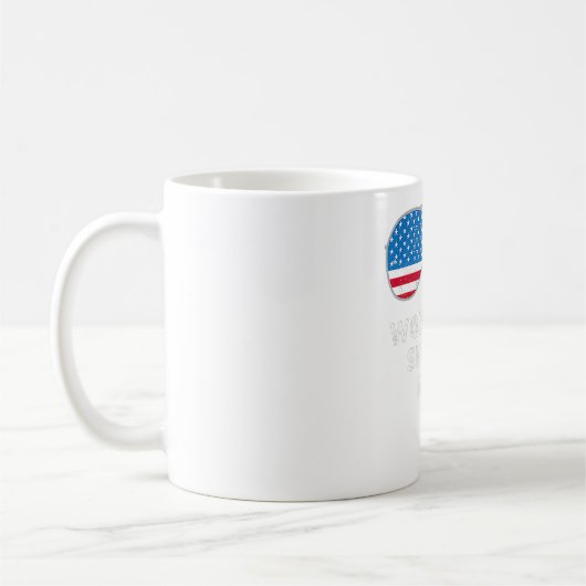 Würden Sie die menschliche Stimme Biden gegen Trum Kaffeetasse (Links)