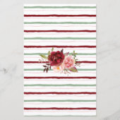 Würden sie eher Marsala Blume Duschspiel (Rückseite)