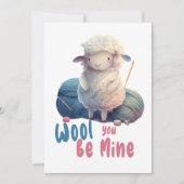 WÜRDEN Sie meine, niedlich und lustig sein Einladung (Vorderseite)