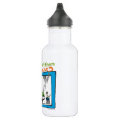 Würdest du sie mit einer Maus essen? Edelstahlflasche (Rechts)
