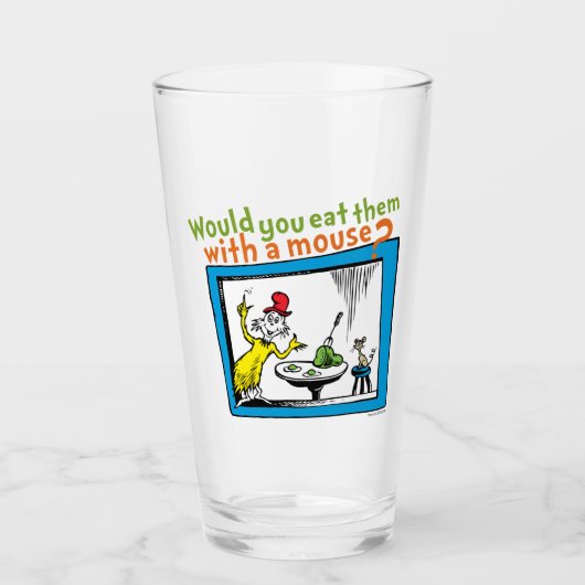 Würdest du sie mit einer Maus essen? Glas (Vorderseite)