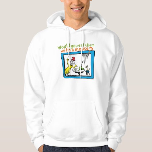 Würdest du sie mit einer Maus essen? Hoodie (Vorderseite)