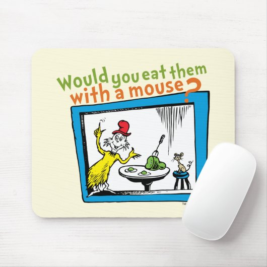 Würdest du sie mit einer Maus essen? Mousepad (Mit Mouse)