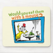 Würdest du sie mit einer Maus essen? Mousepad (Vorne)