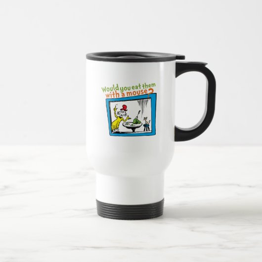 Würdest du sie mit einer Maus essen? Reisebecher (Rechts)