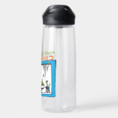 Würdest du sie mit einer Maus essen? Trinkflasche (Rückseite)