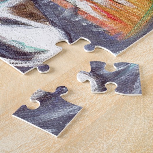 Würdevoller Windhund Puzzle (Seite)