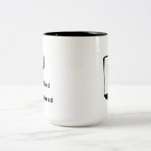 Würdevolles D - Personalisierter Luxus-Lob Tasse (Mittel)