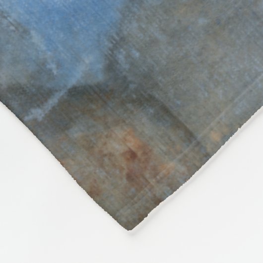 Würdevolles Koi II Fleecedecke (Ecke)