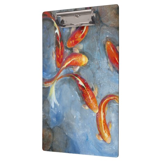 Würdevolles Koi II Klemmbrett (Links)
