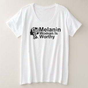 Würdig Große Größe T-Shirt