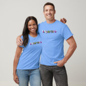 Würdig Lt Blau T-Shirt (Unisex)