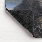 Würdige Katze Mousepad (Ecke)