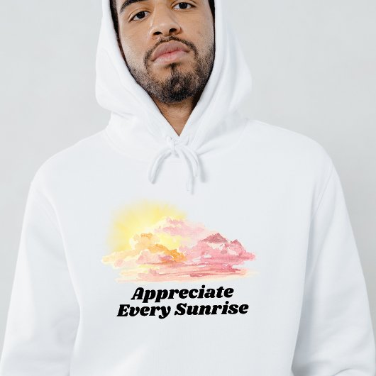 Würdigen Sie Ihre Sunrise Hoodie